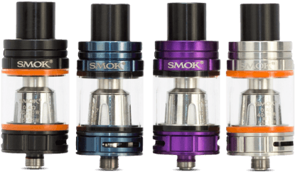 Assorted Vape Tanks S M O K Brand PNG with transparent background