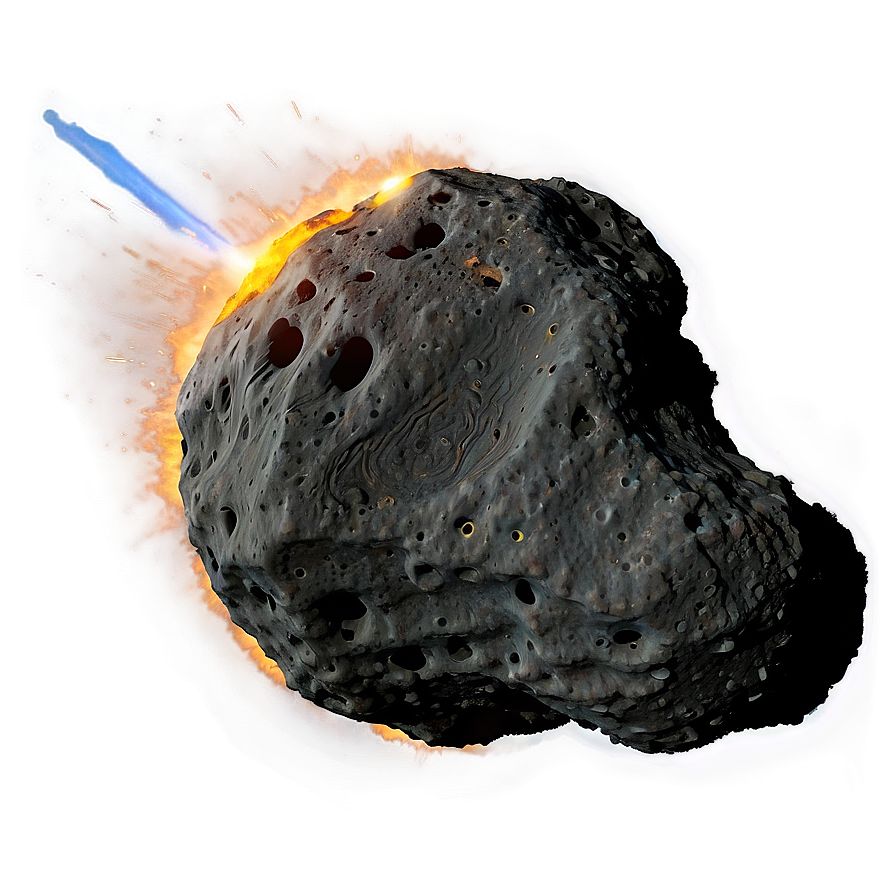 Asteroid Impact PNG cta PNG image with a transparent background, free high-resolution download