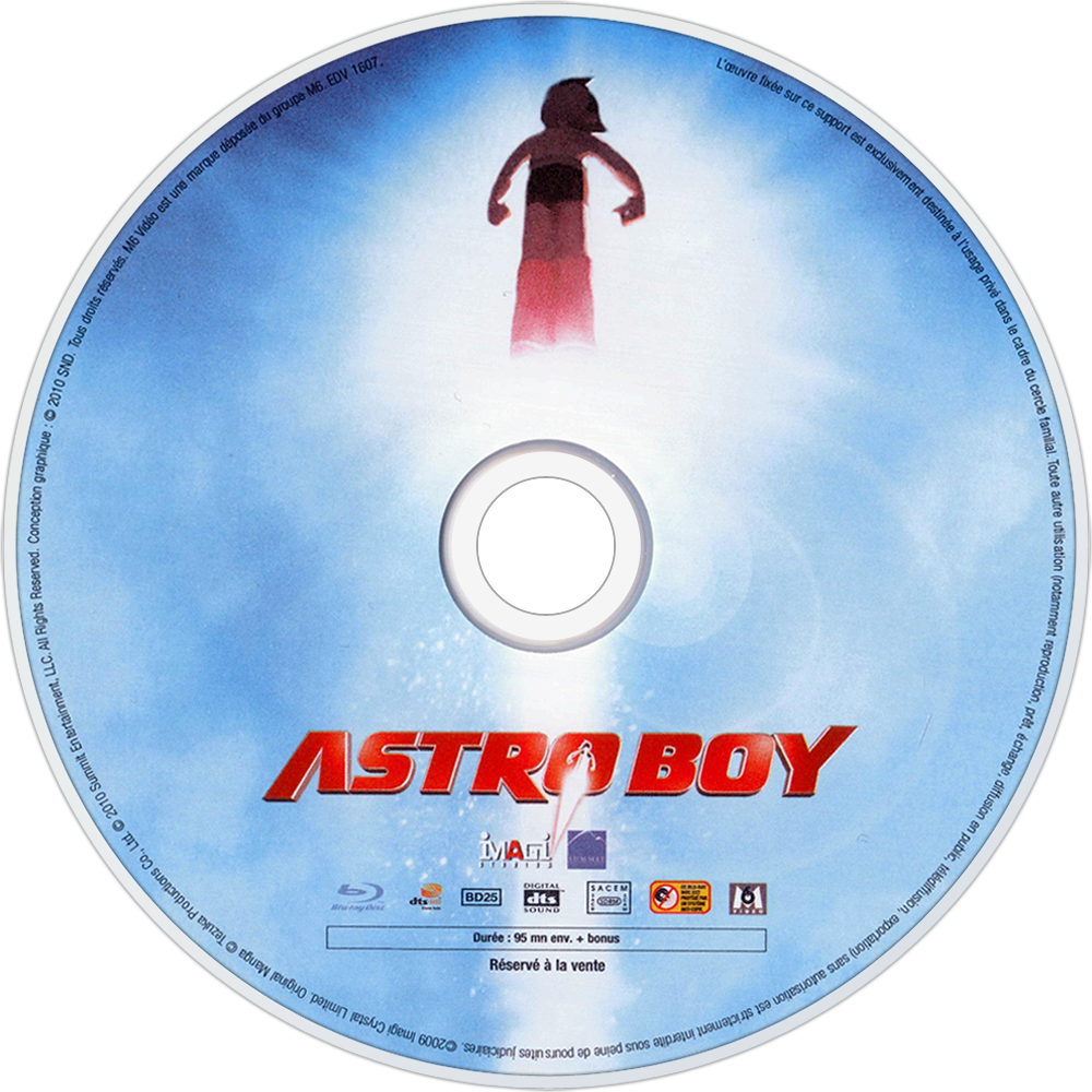 Astro Boy D V D Cover Art