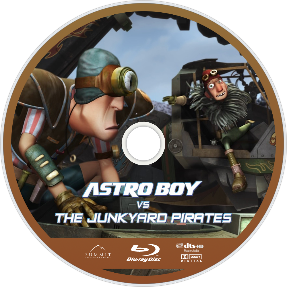 Astro Boy Versus Junkyard Pirates Bluray