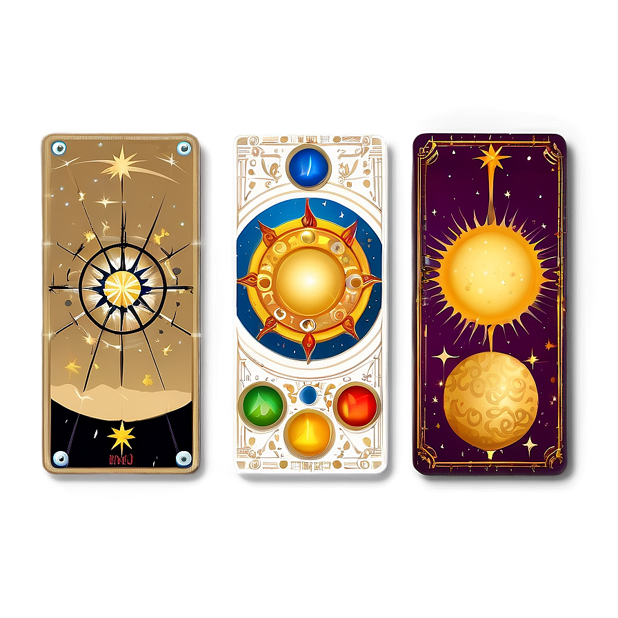 Astrology Tarot Set Png 06202024