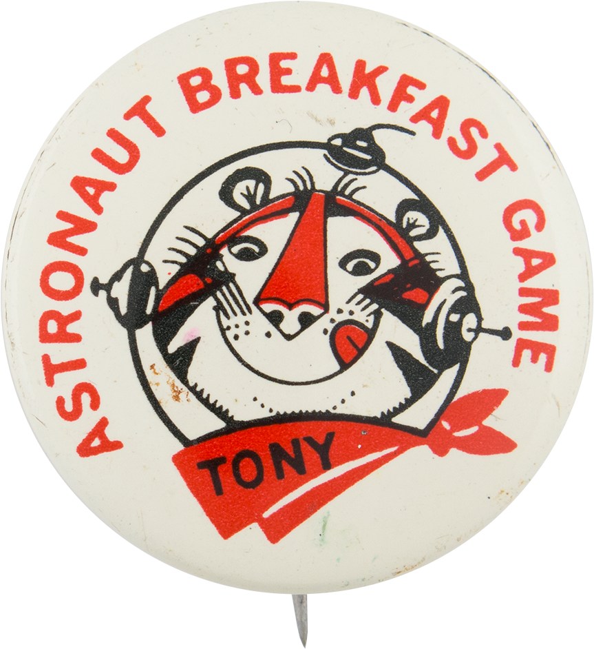 Astronaut Breakfast Game Tony Pin