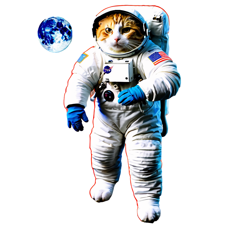 Astronaut Cat Png Fst