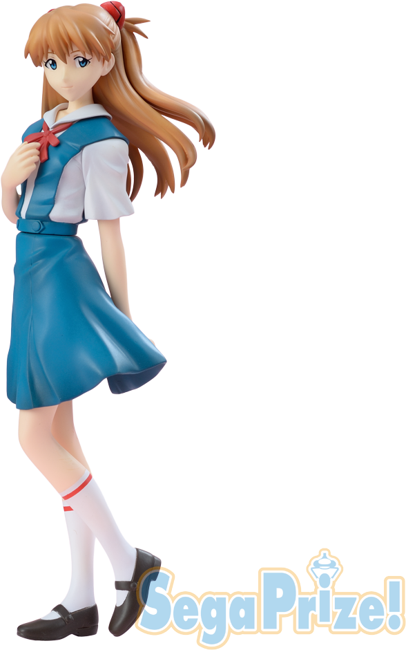 Asuka Langley School Uniform Figure