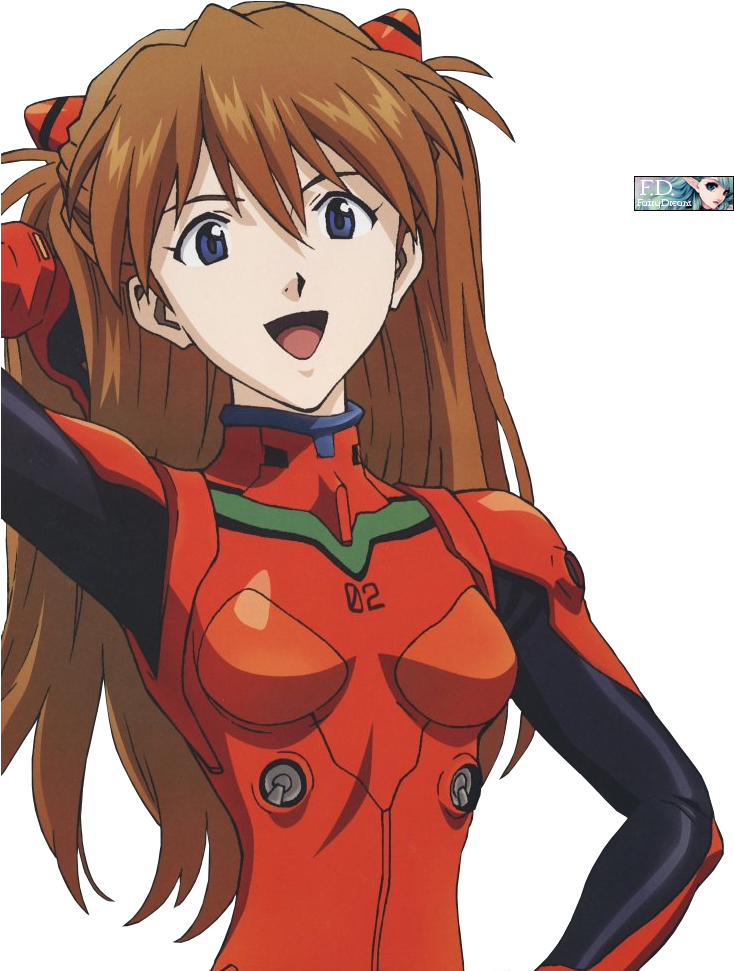 Asuka Langley Smilingin Plugsuit