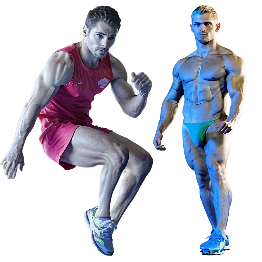 Athlete Figure Drawing Png 71