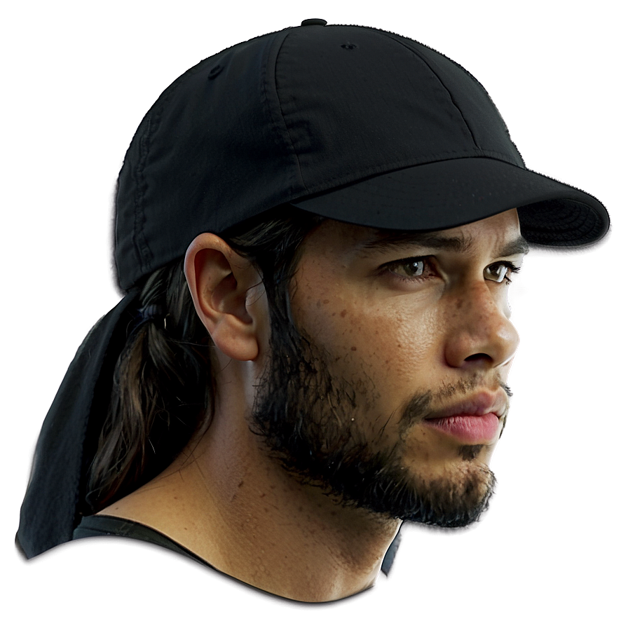 Athletic Black Cap Png Aje