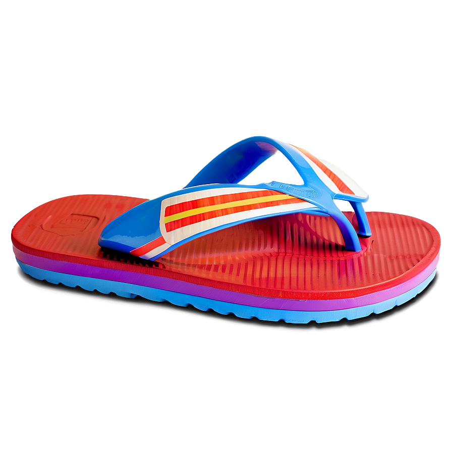 Athletic Flip Flop Png 06132024