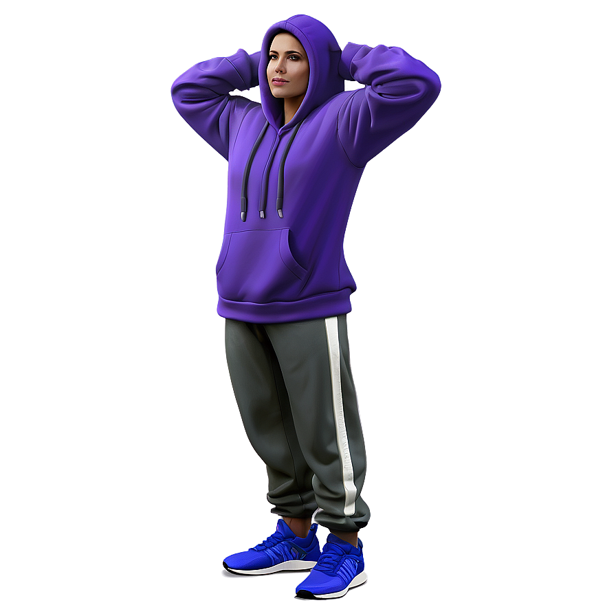 Athletic Purple Hoodie Artwork Png Ypi72