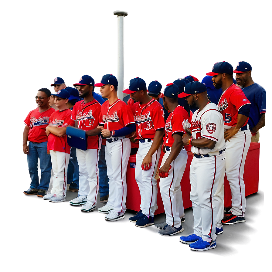 Atlanta Braves Autograph Session Png Web