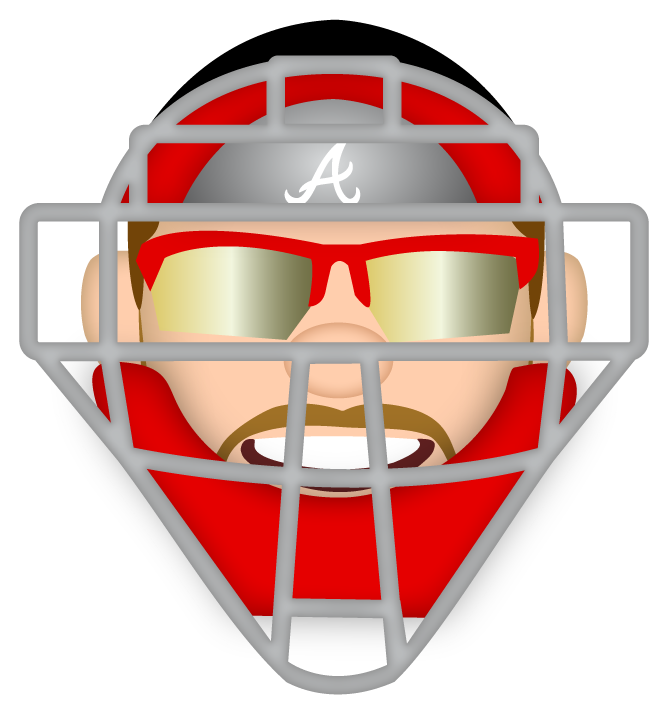 Atlanta Braves Catcher Emoji