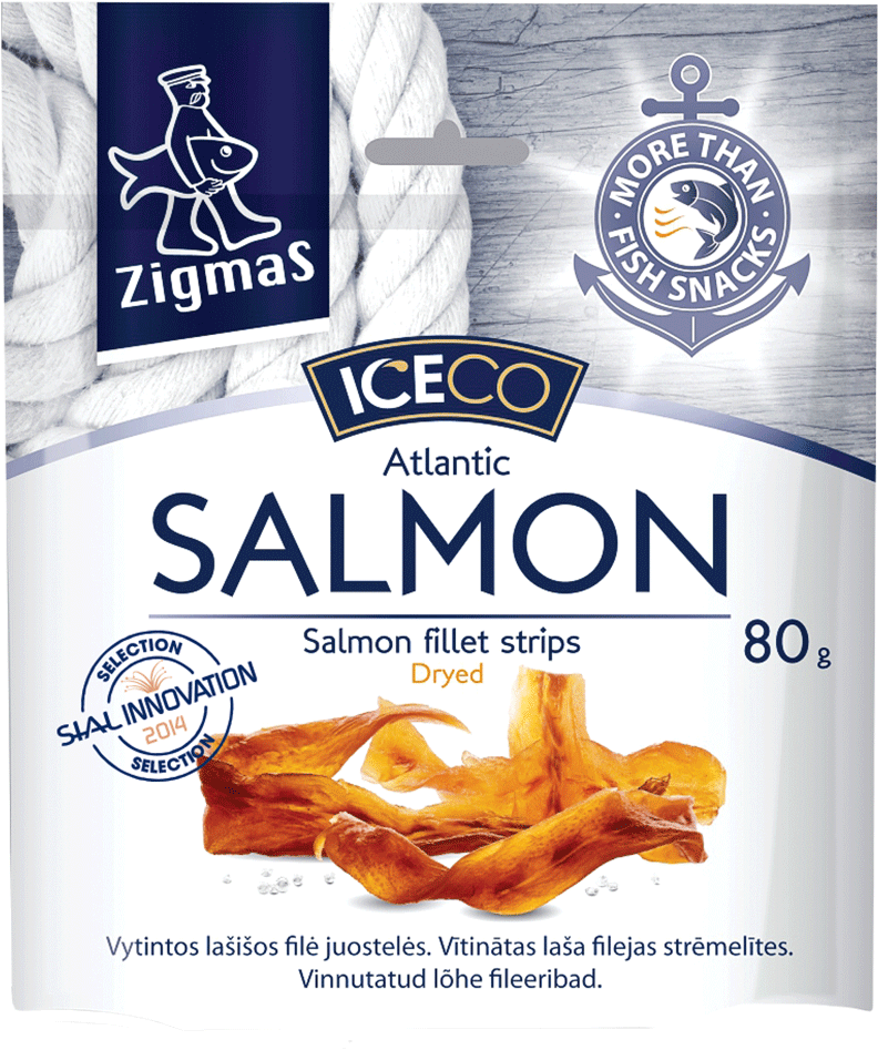 Http - //www - Icecofish - Com/wp Dried Salmon Fillet - Iceco Salmon Fillet Strips, HD Png Download PNG with transparent background