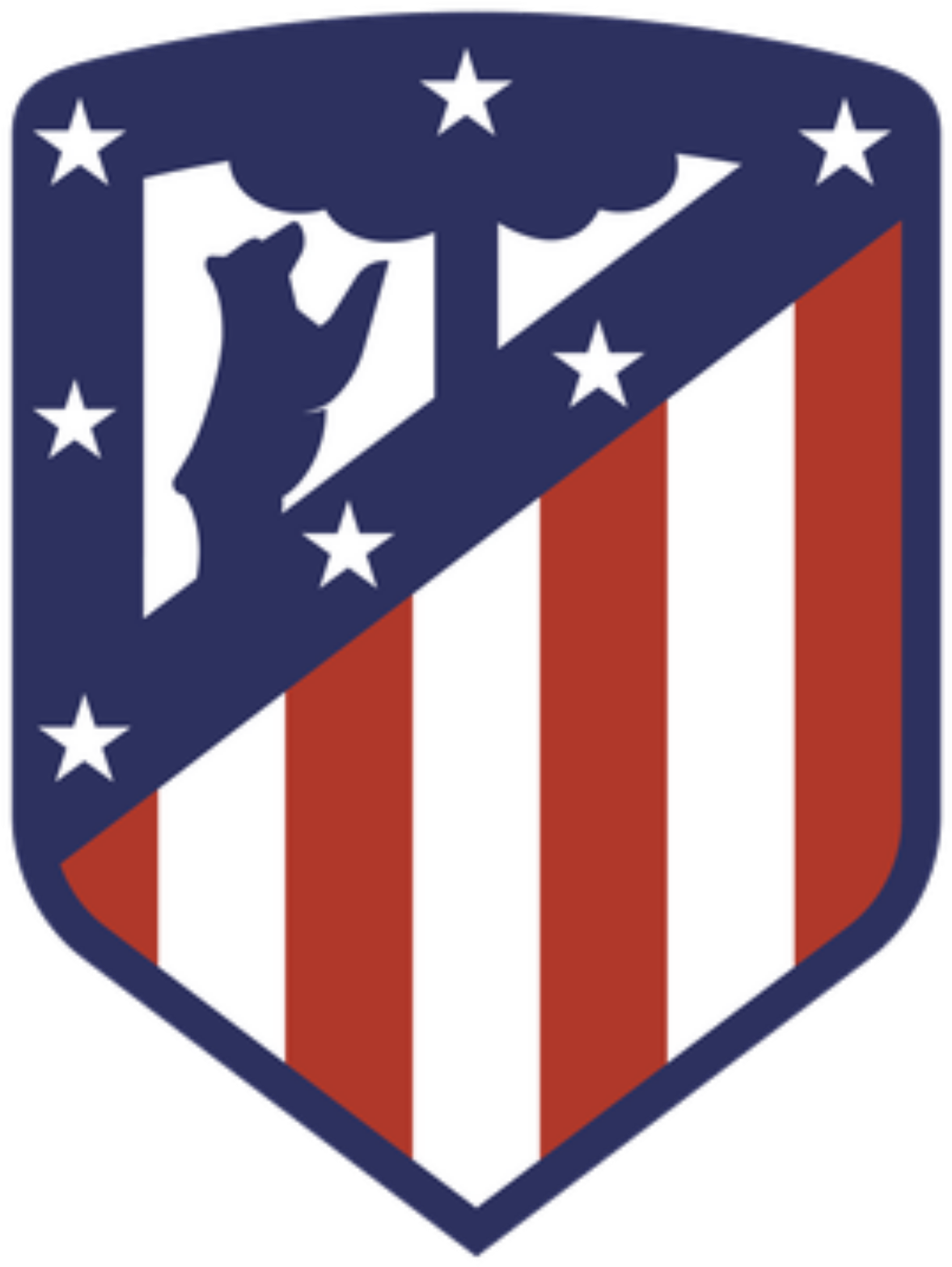 Atletico Madrid Logo PNG with transparent background