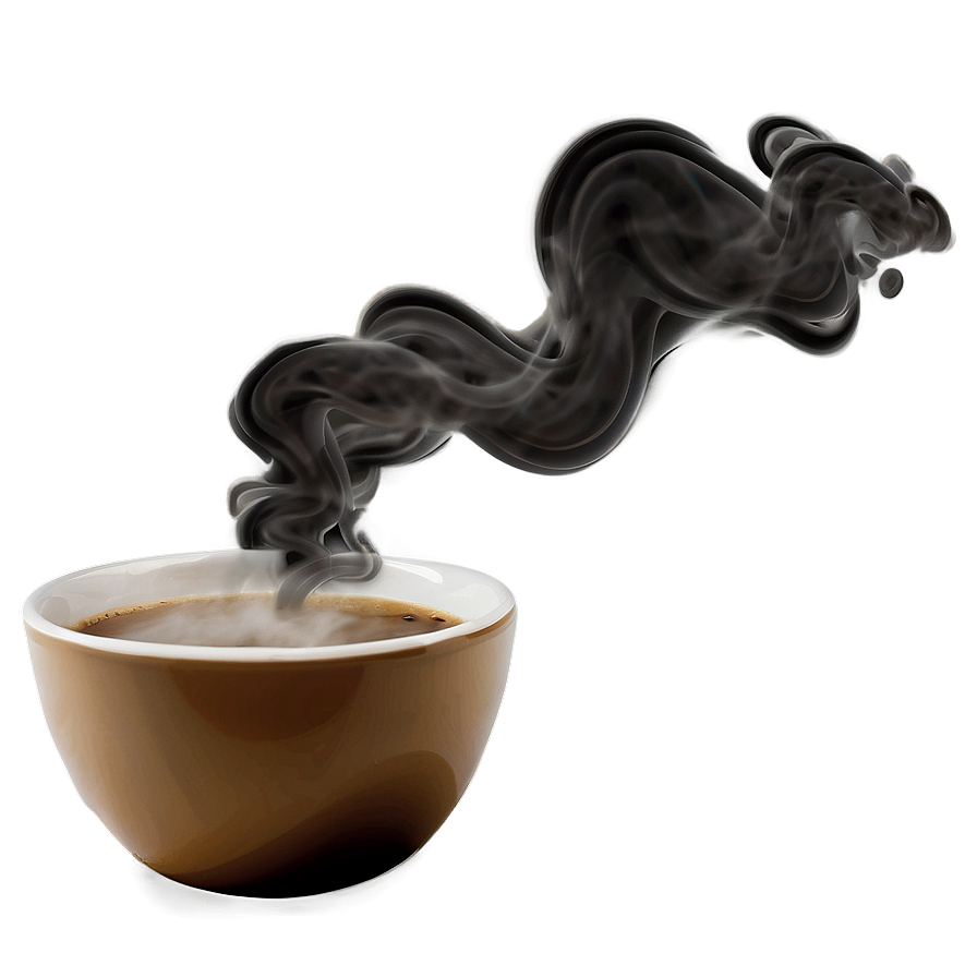 Atmospheric Coffee Smoke Png 83