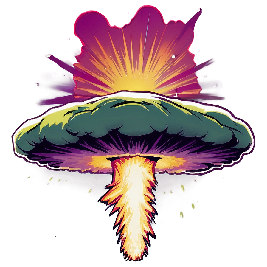 Atomic Bomb Mushroom Cloud Png 06122024