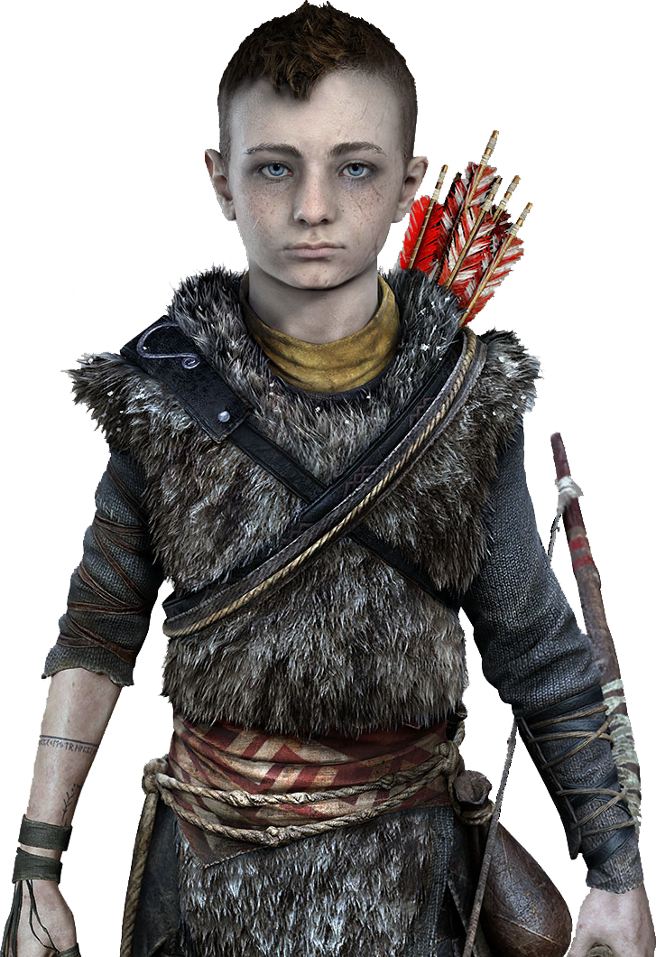 Atreus Godof War Character Render