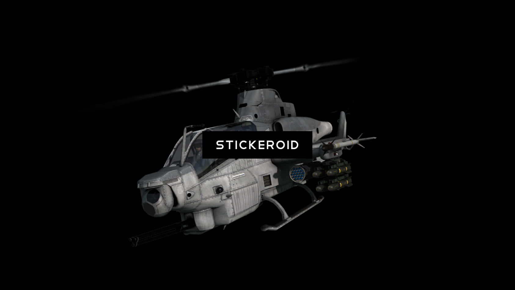 Attack Helicopter Night Operation