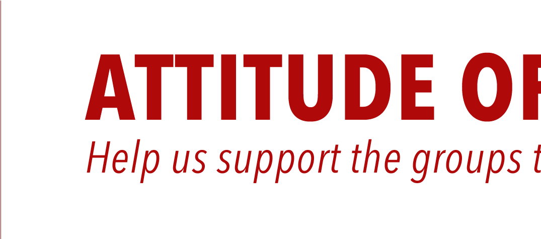 Attitude Of Support Banner