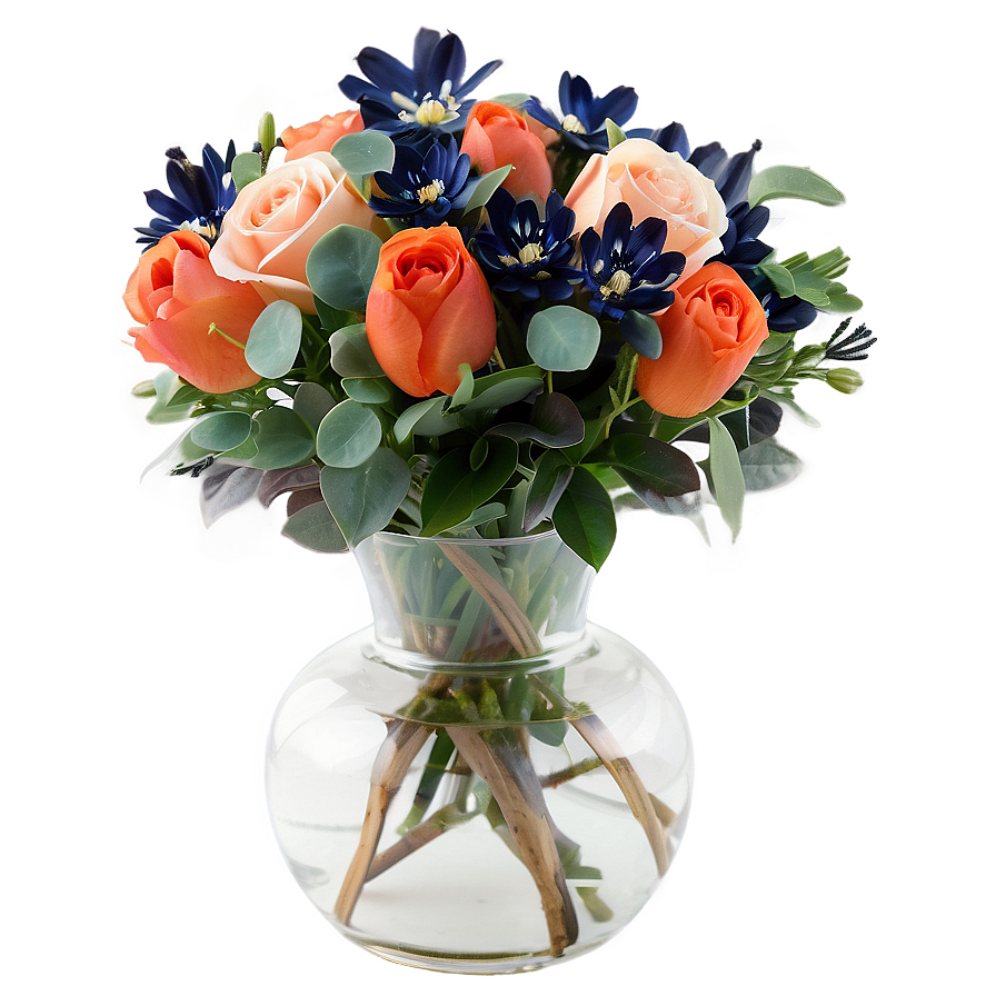 Auburn Floral Arrangement Png Ikn11