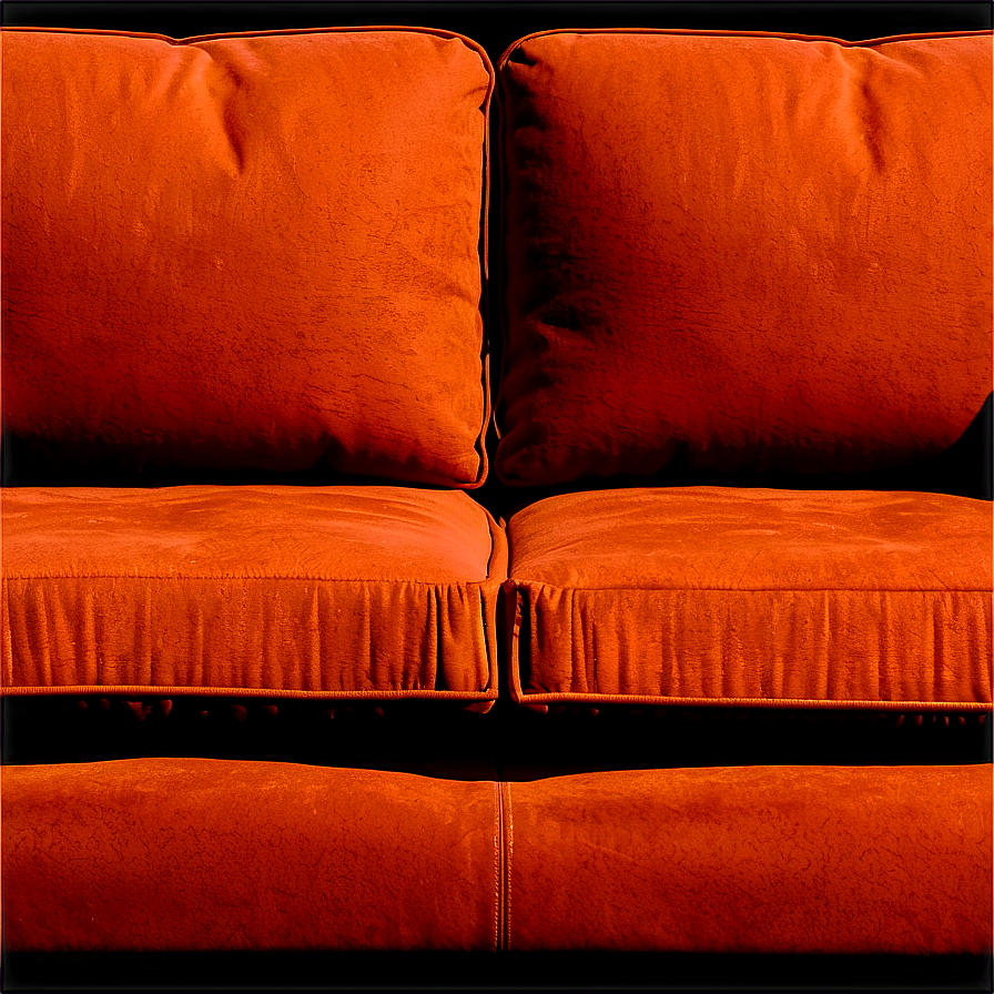 Auburn Suede Couch Png Iqf