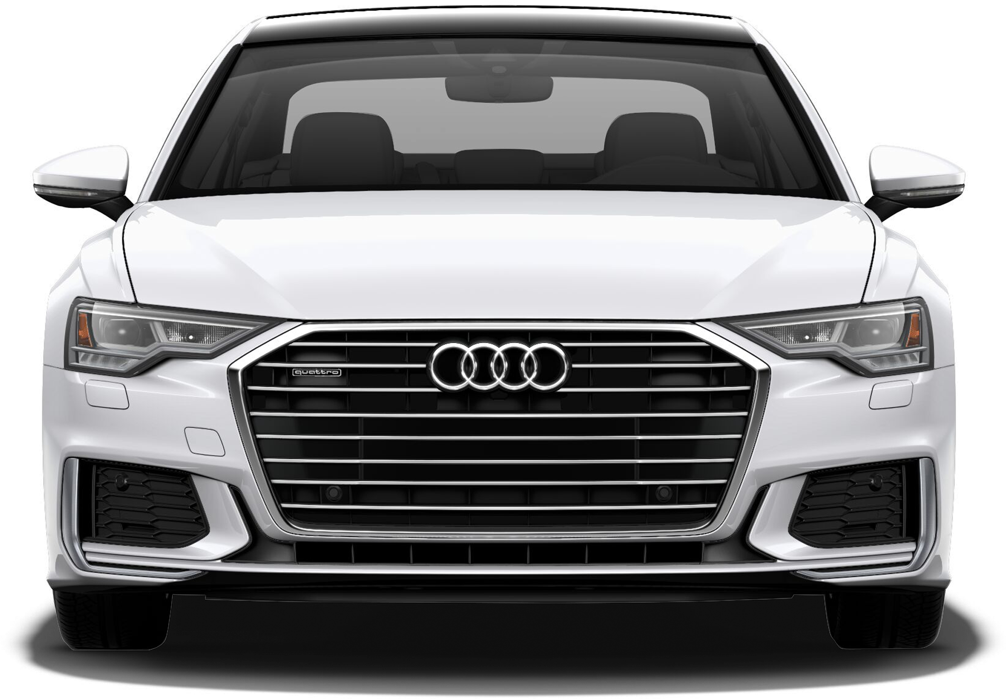 Audi Luxury Sedan Front View