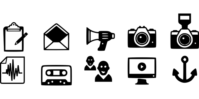Audio Wave Icon Black Background PNG with transparent background