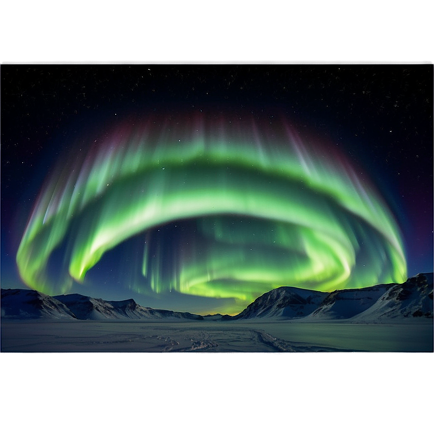 Aurora Borealis North Pole Png 20