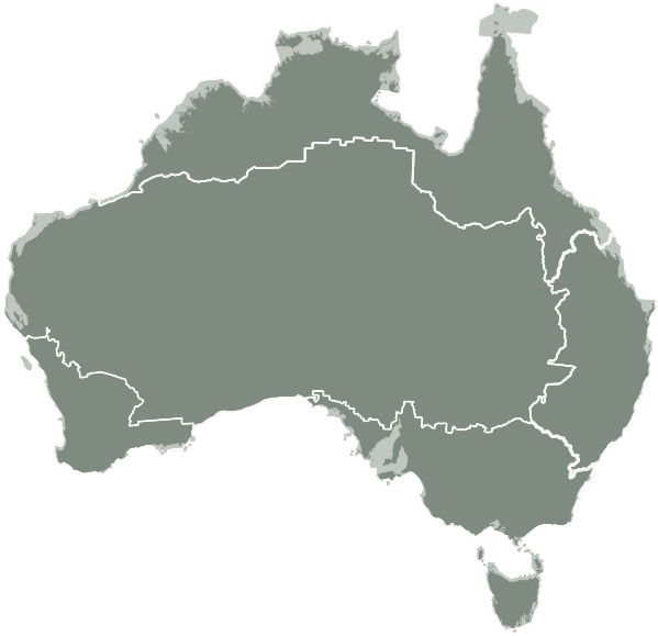 Australia Outline Map