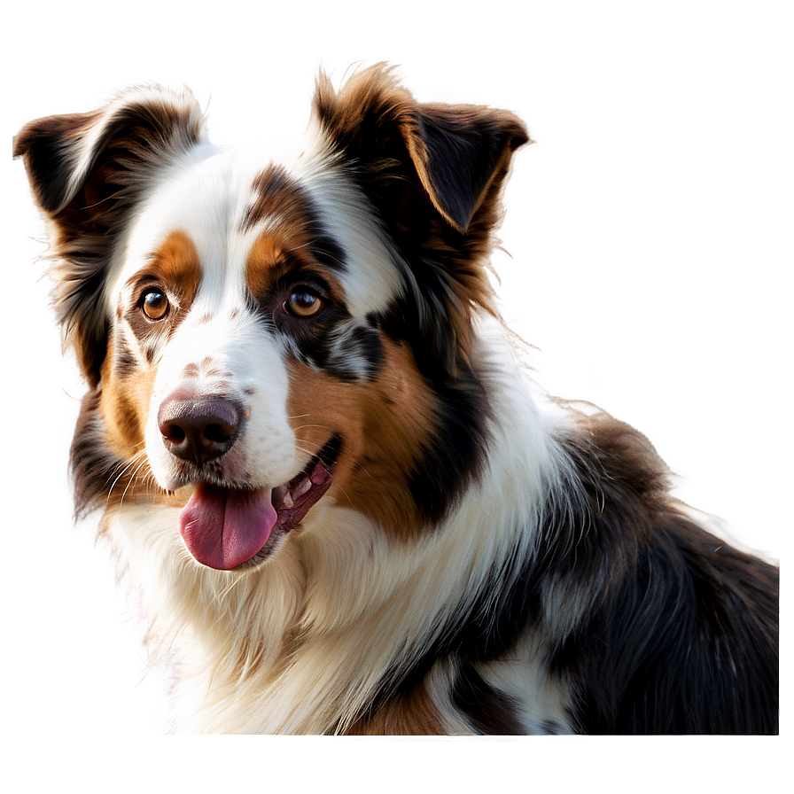 Australian Shepherd Portrait Png 80