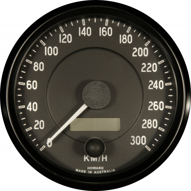 Australian Speedometer Reading0 K M H