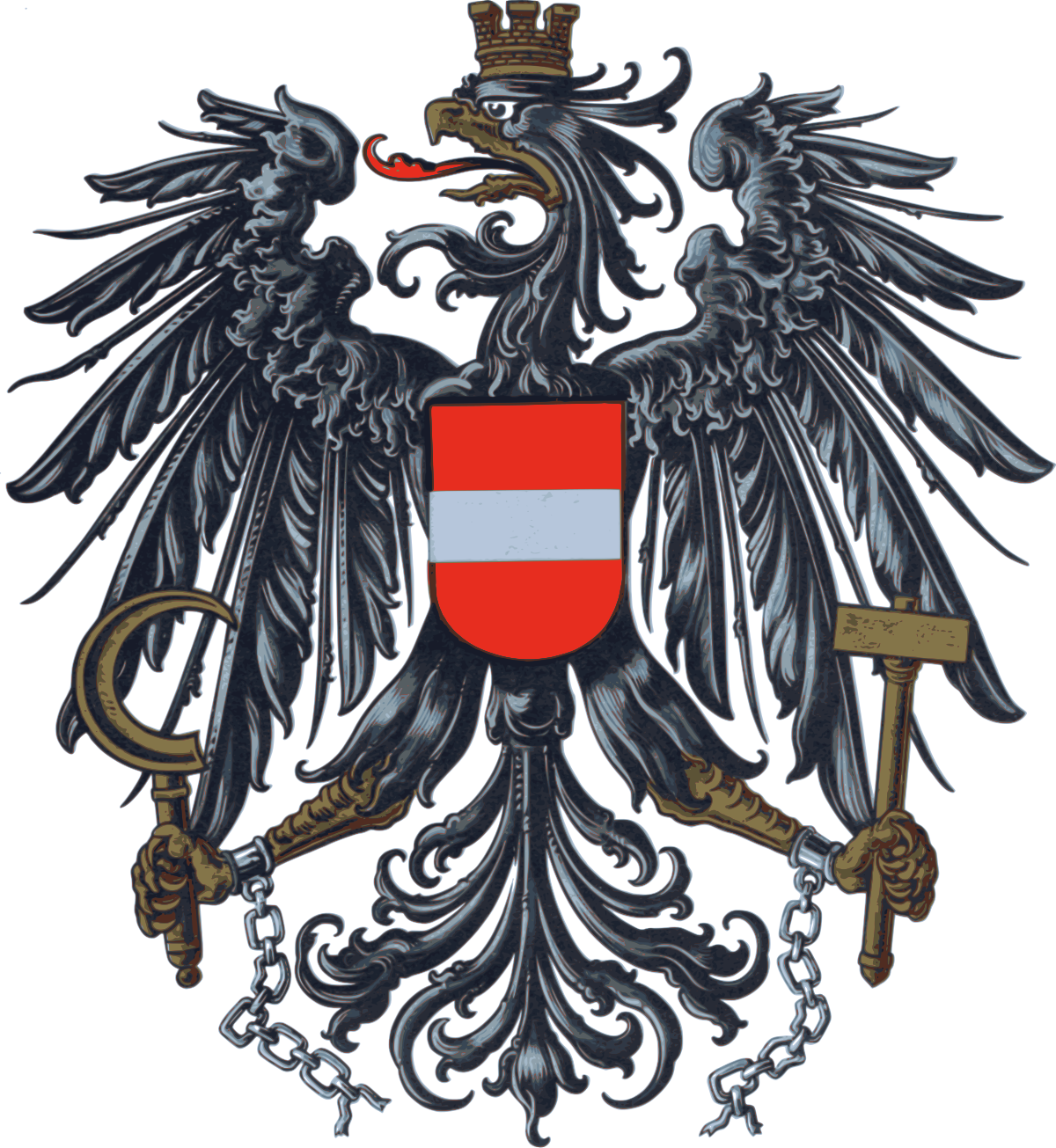 Austria Coat Of Arms, HD Png Download PNG with transparent background