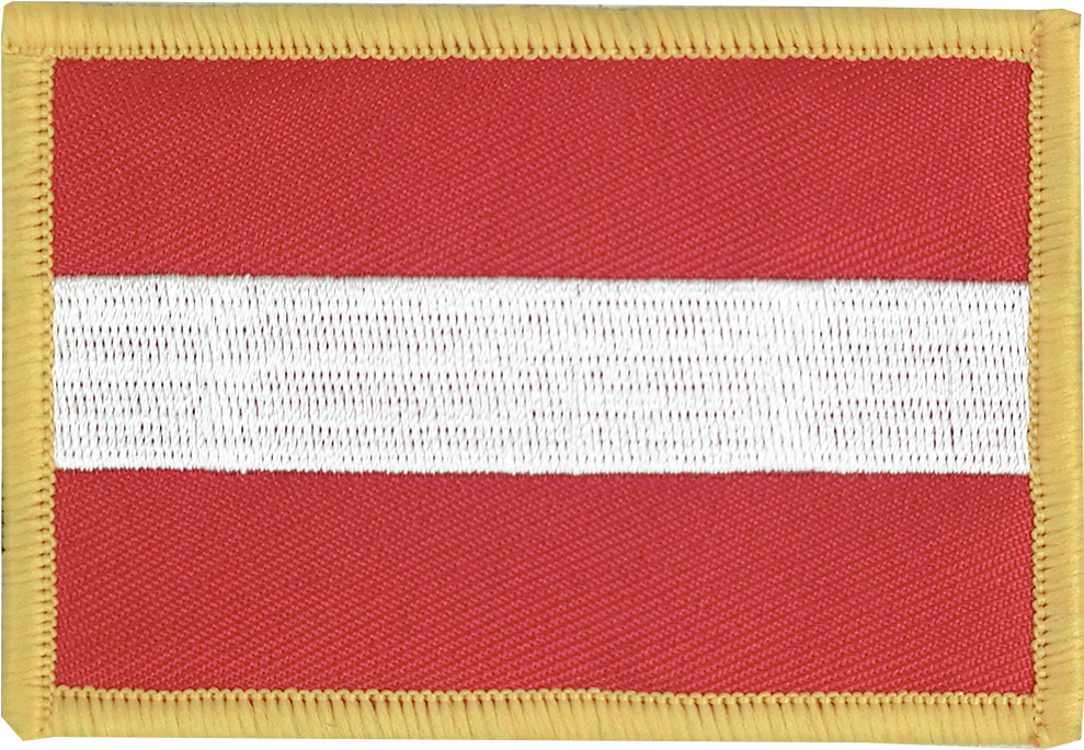 Austria Flag Patch - Stitch, HD Png Download PNG with transparent background