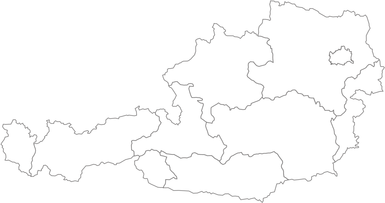 Austria Outline Map