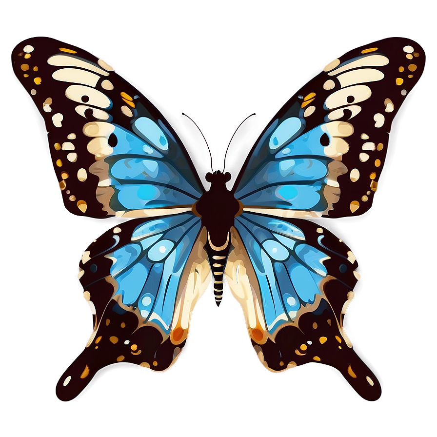 Authentic Butterfly Graphic Png 06262024