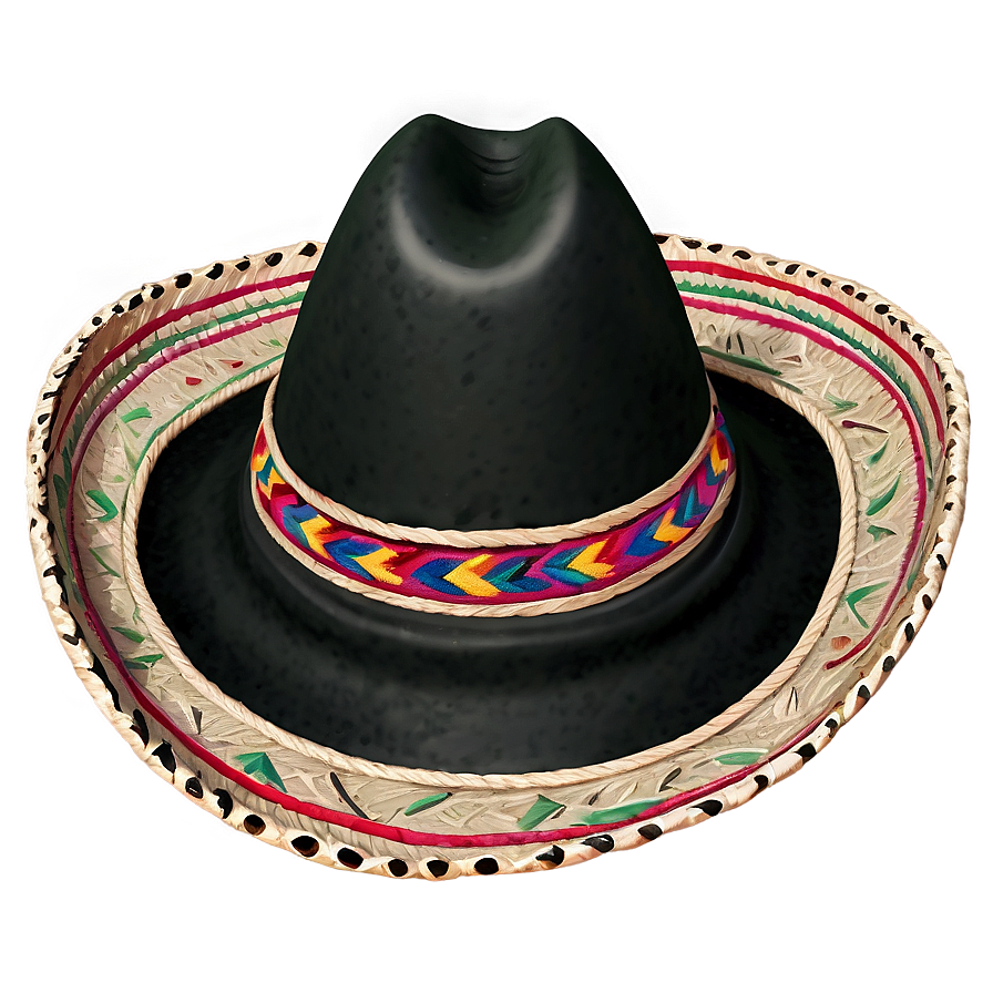 Authentic Mexican Sombrero Png 06122024