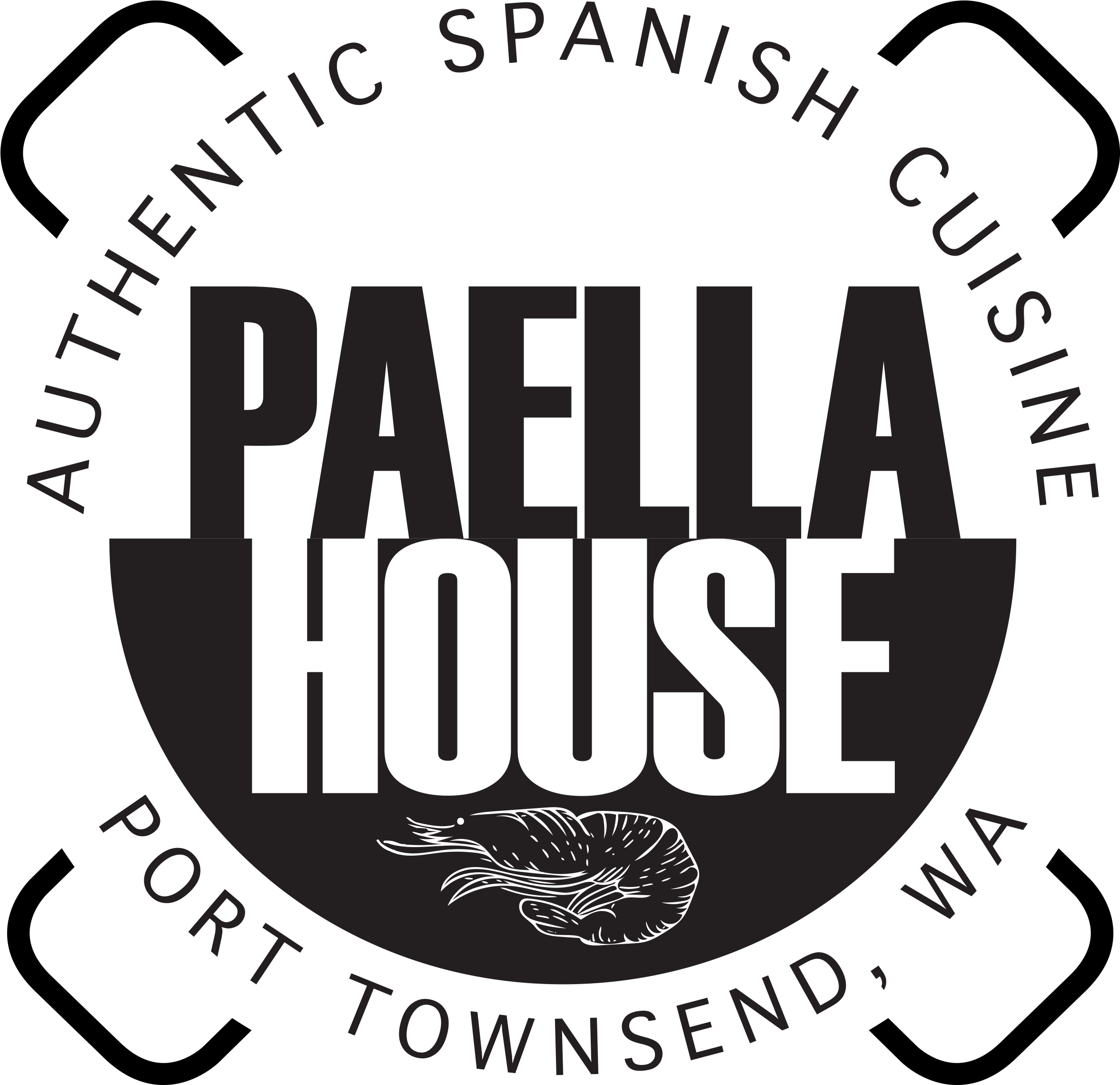 Authentic Spanish Cuisine Paella House Logo