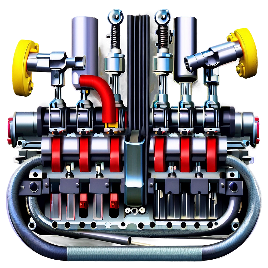 Automated Car Engine Process Png 8