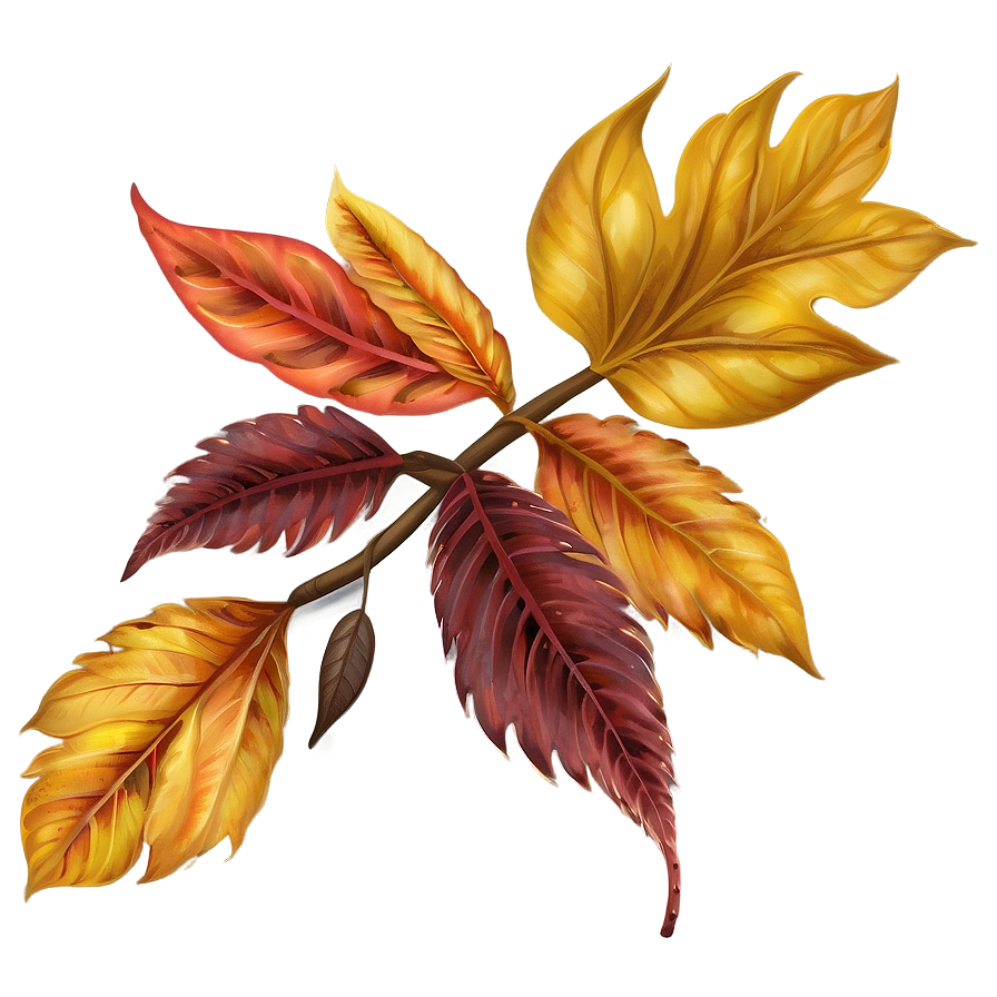 Autumn Blooms Png Qwj