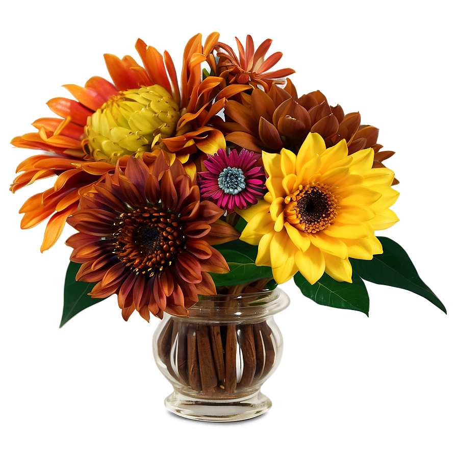 Autumn Essence Flowers Png Fcc