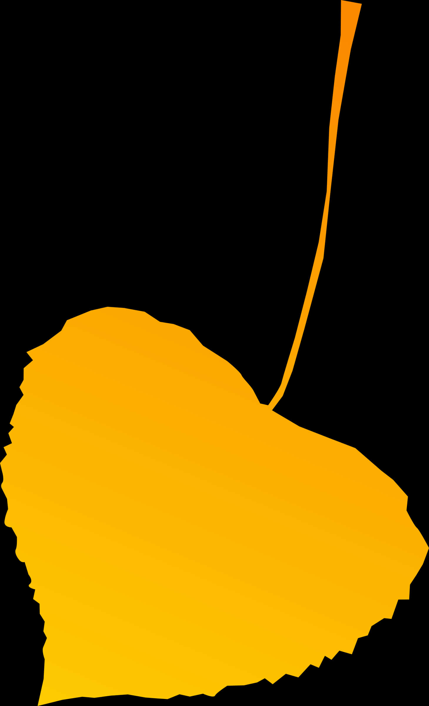 Free Vector Autumn Leaf Yellow - Autumn Leaf Vector, HD Png Download PNG with transparent background