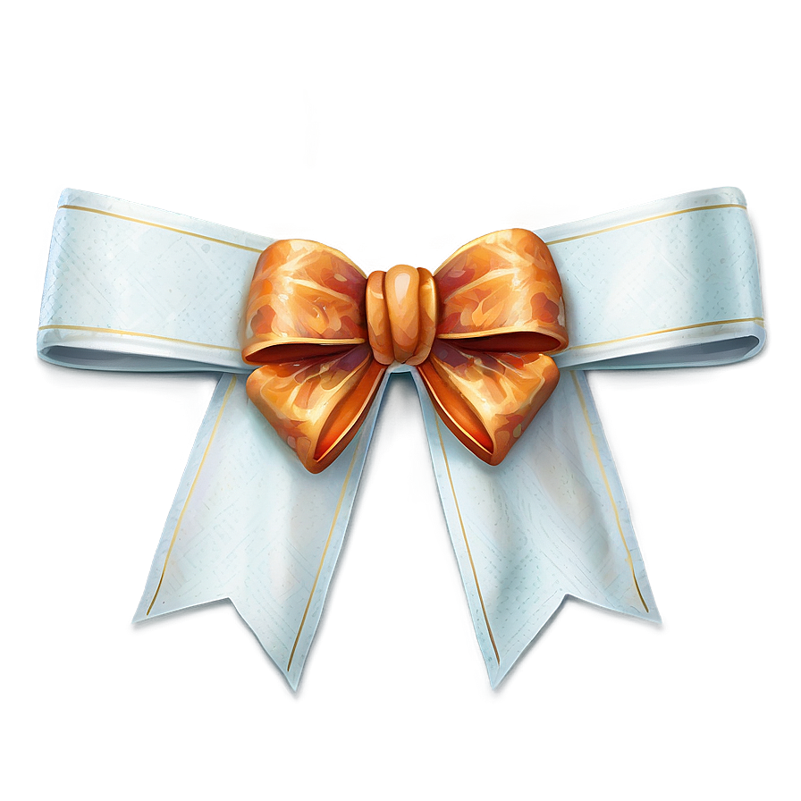 Autumn Leaves Gift Bow Png Luc56