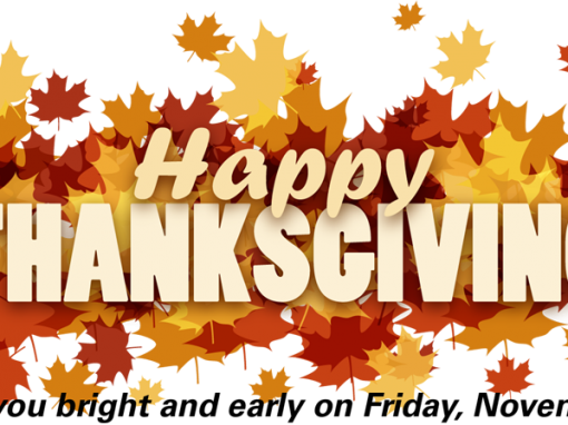 Autumn Leaves Happy Thanksgiving Graphic