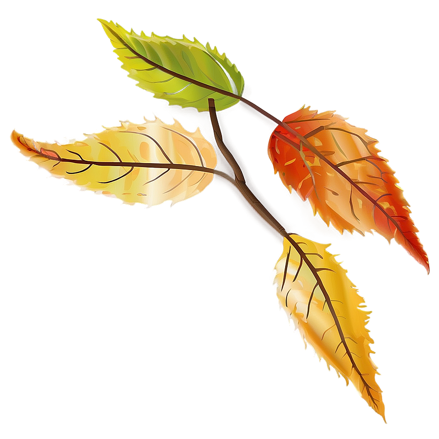 Autumn Leaves PNG dil PNG with transparent background