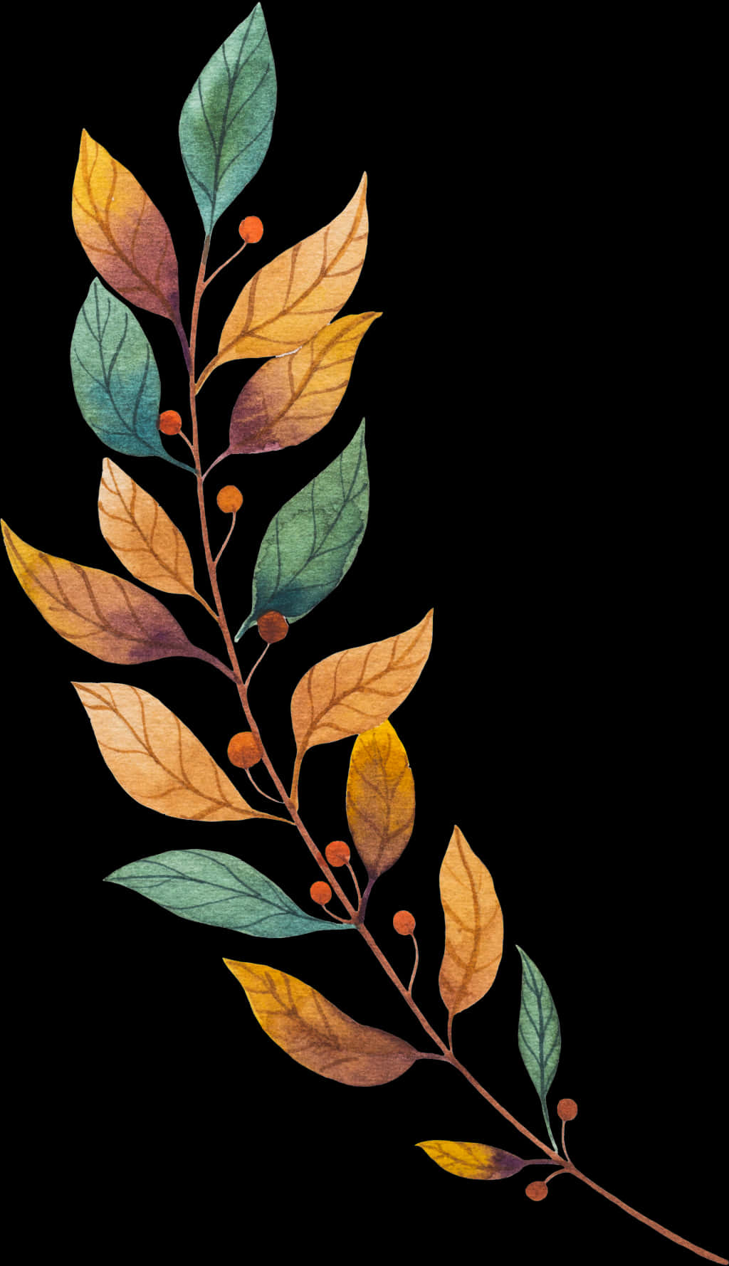 Autumn Leaves Vector Art