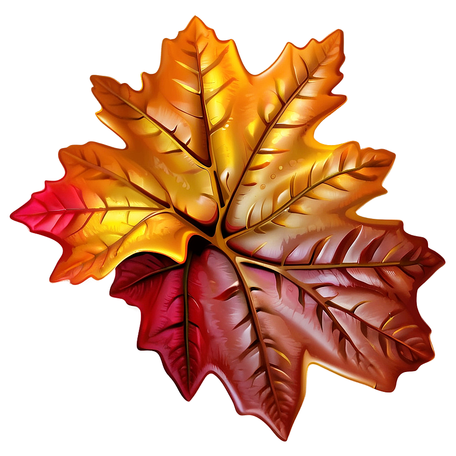 Autumn Oak Leaf Clipart Png Xjr81