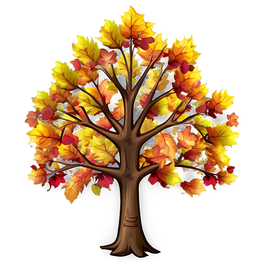 Autumn Oak Tree Png 78