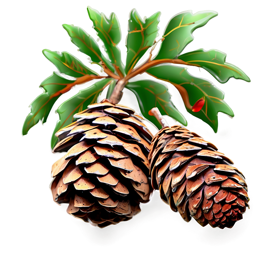 Autumn Pine Cone PNG 76 PNG image with a transparent background, free high-resolution download