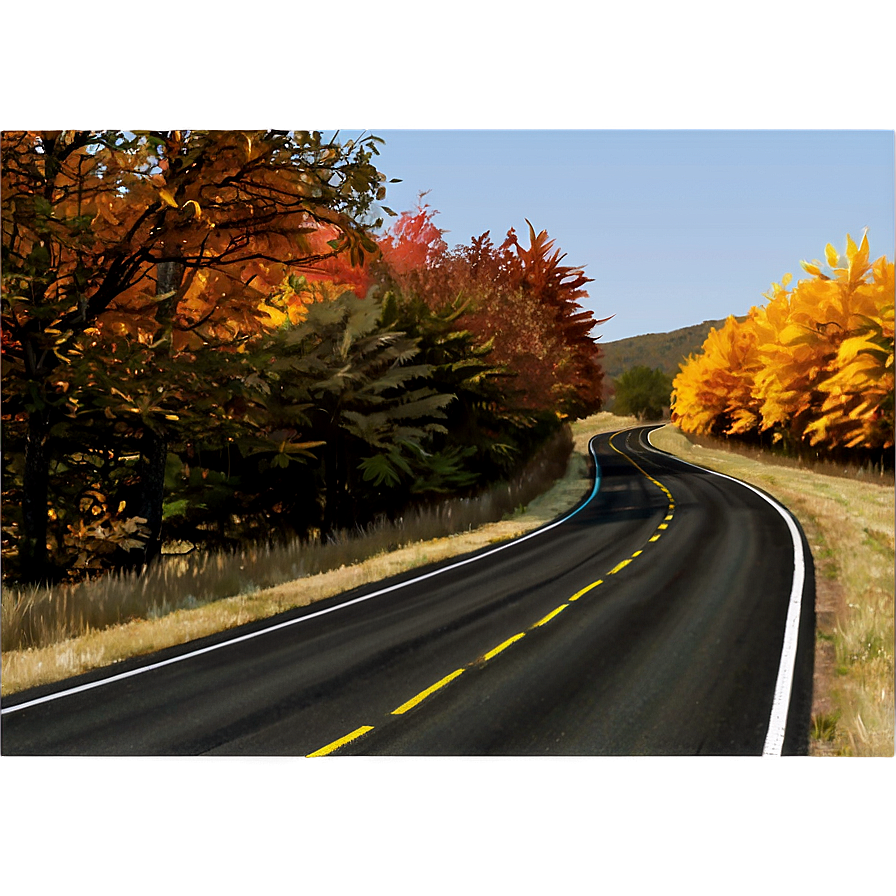 Autumn Road Png 32