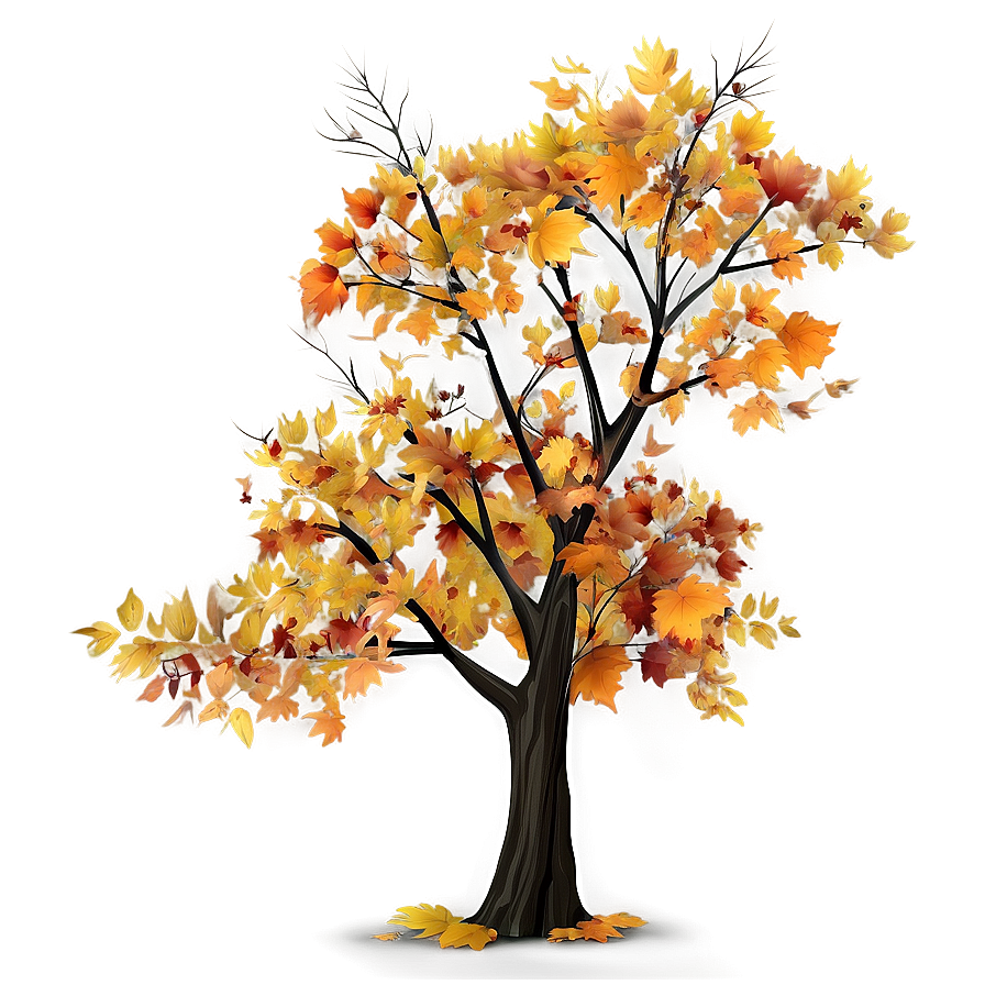 Autumn Tree Scene Png 40