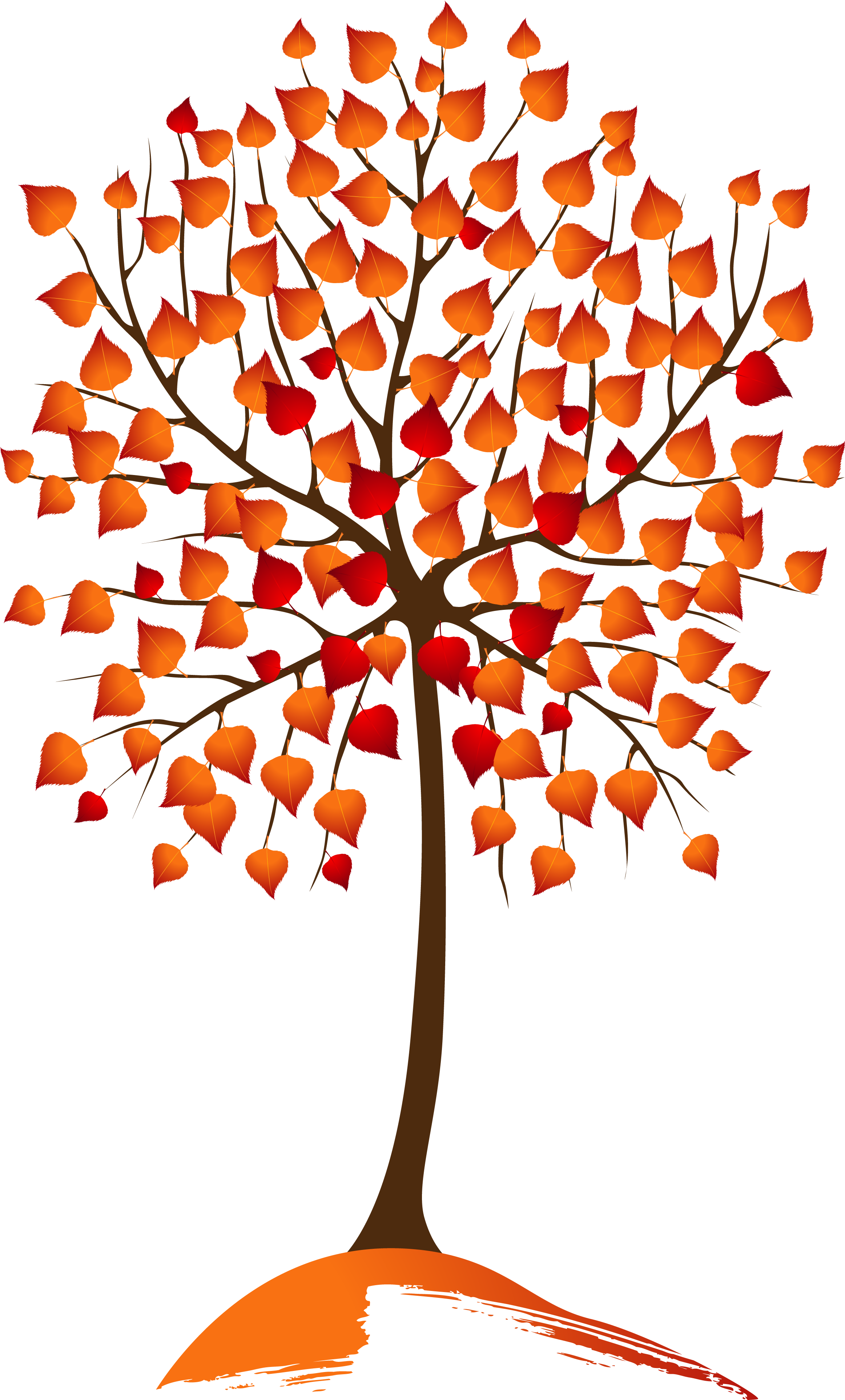 Autumn Tree Vector Art